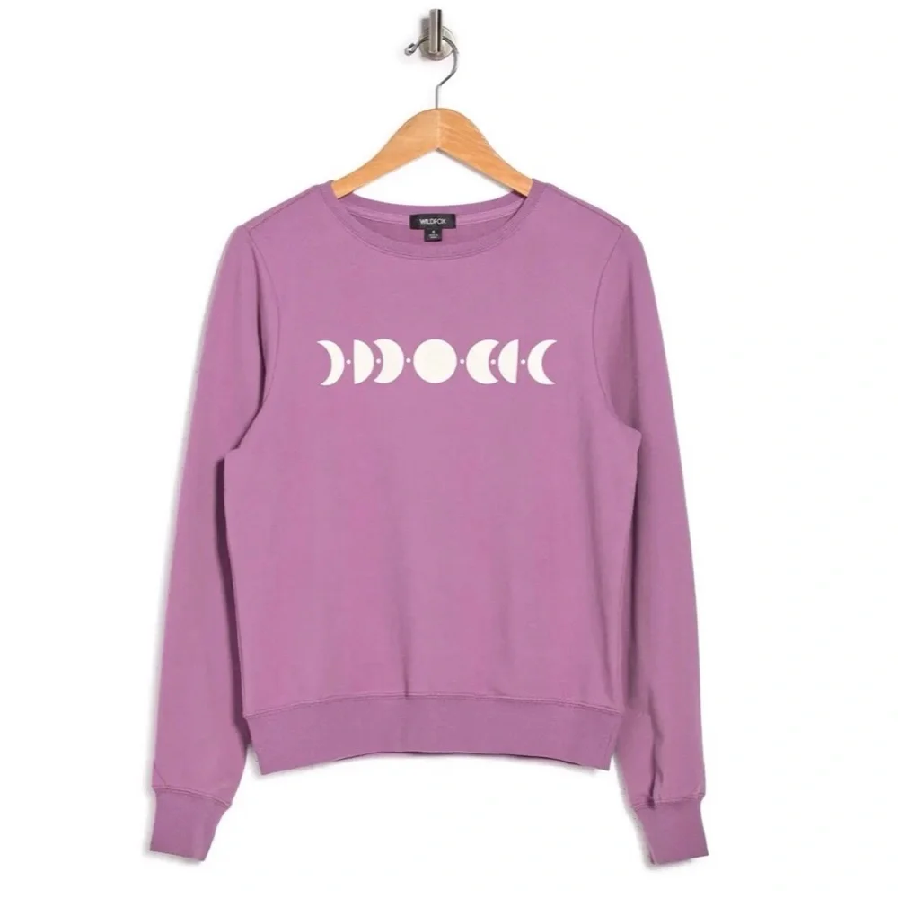 Wildfox Moon Phases Sweatshirt - Picture 1 of 2